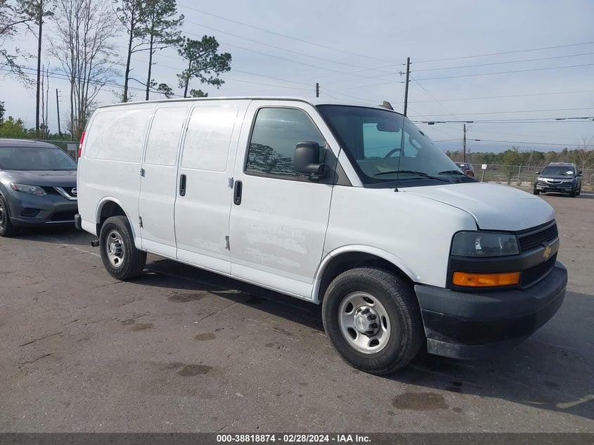2020 CHEVROLET EXPRESS CARGO RWD 2500 REGULAR WHEELBASE WT - 1GCWGAFP9L1224818