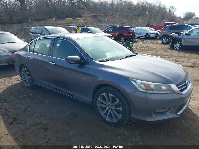 2014 Honda Accord Sport VIN: 1HGCR2F50EA044374 Lot: 38818880