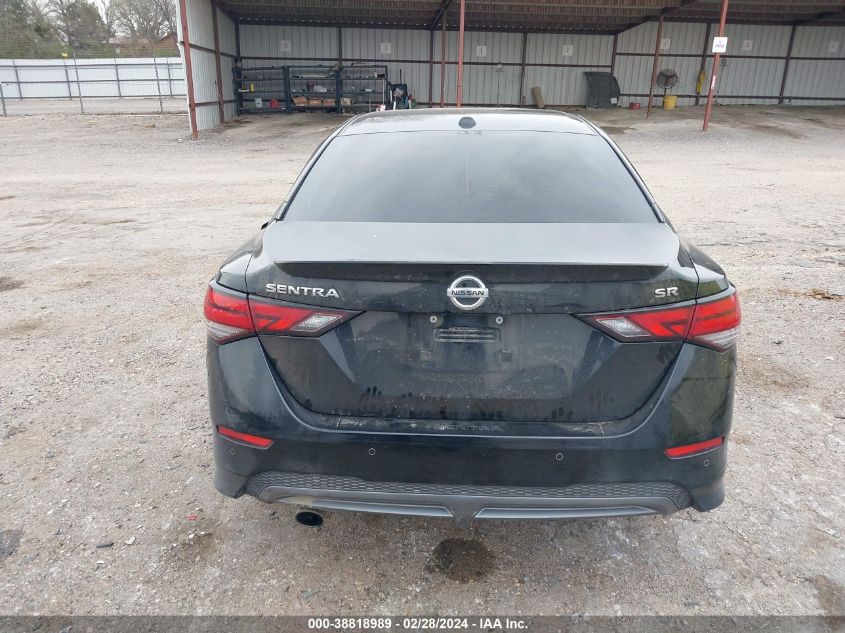 2022 Nissan Sentra Sr Xtronic Cvt VIN: 3N1AB8DV9NY254406 Lot: 38818989