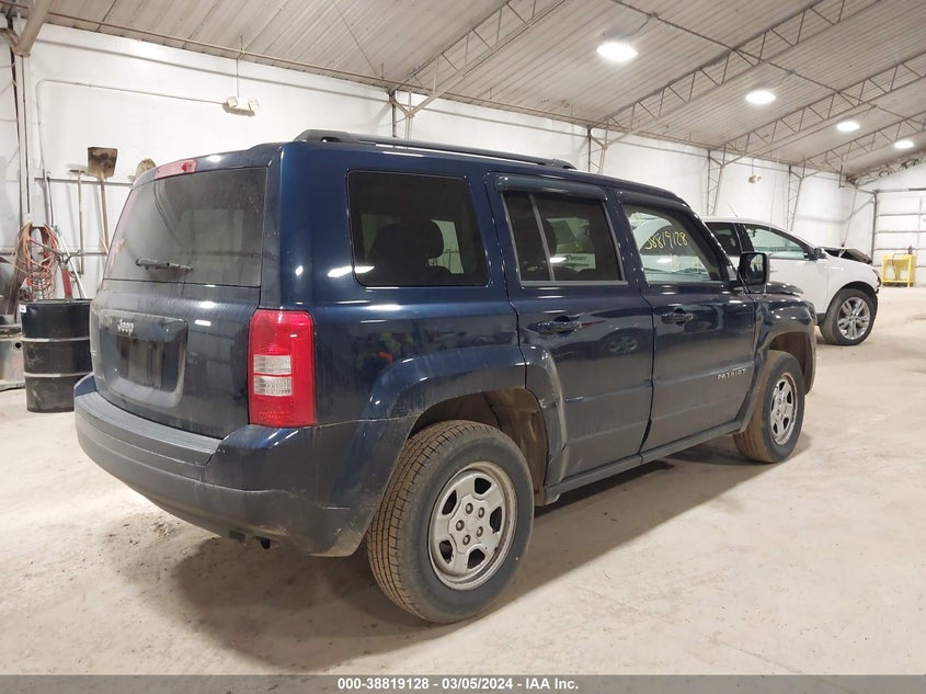 2016 JEEP PATRIOT SPORT - 1C4NJRBB7GD549901