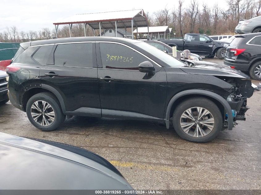 2021 Nissan Rogue Sv Intelligent Awd VIN: 5N1AT3BB2MC702655 Lot: 38819265