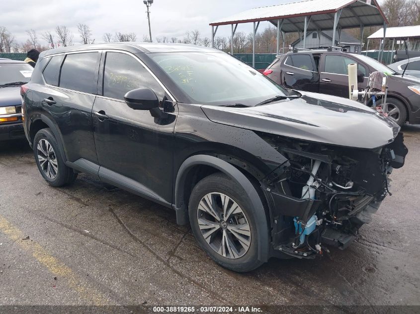 2021 Nissan Rogue Sv Intelligent Awd VIN: 5N1AT3BB2MC702655 Lot: 38819265