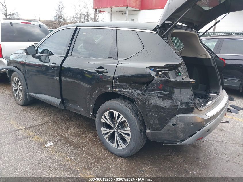 2021 Nissan Rogue Sv Intelligent Awd VIN: 5N1AT3BB2MC702655 Lot: 38819265