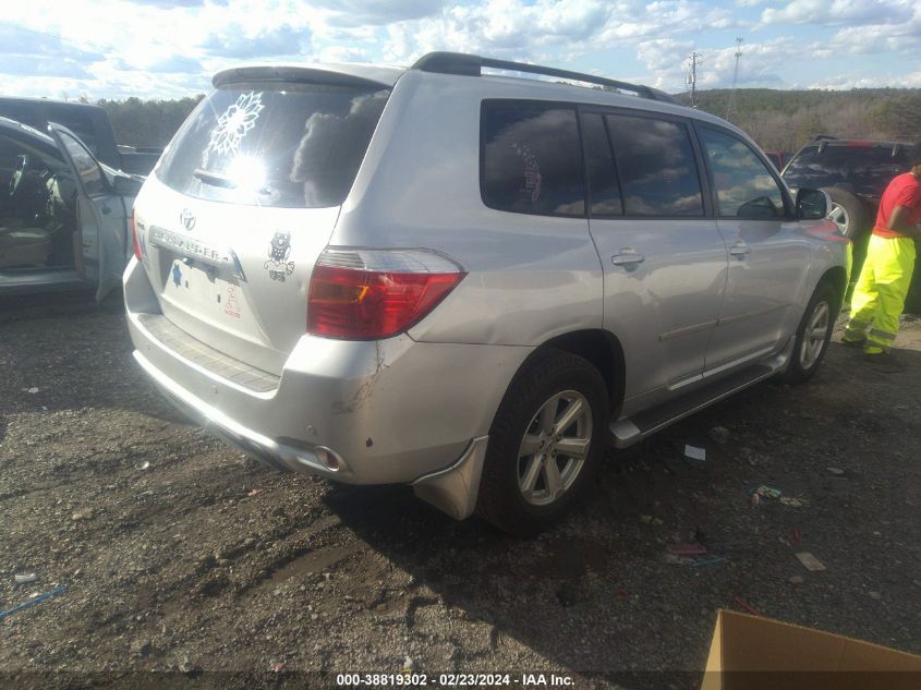 2009 Toyota Highlander VIN: JTEDS41A492069930 Lot: 38819302