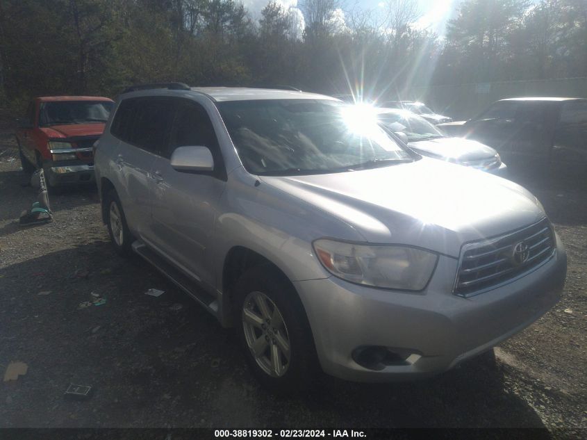 2009 Toyota Highlander VIN: JTEDS41A492069930 Lot: 38819302