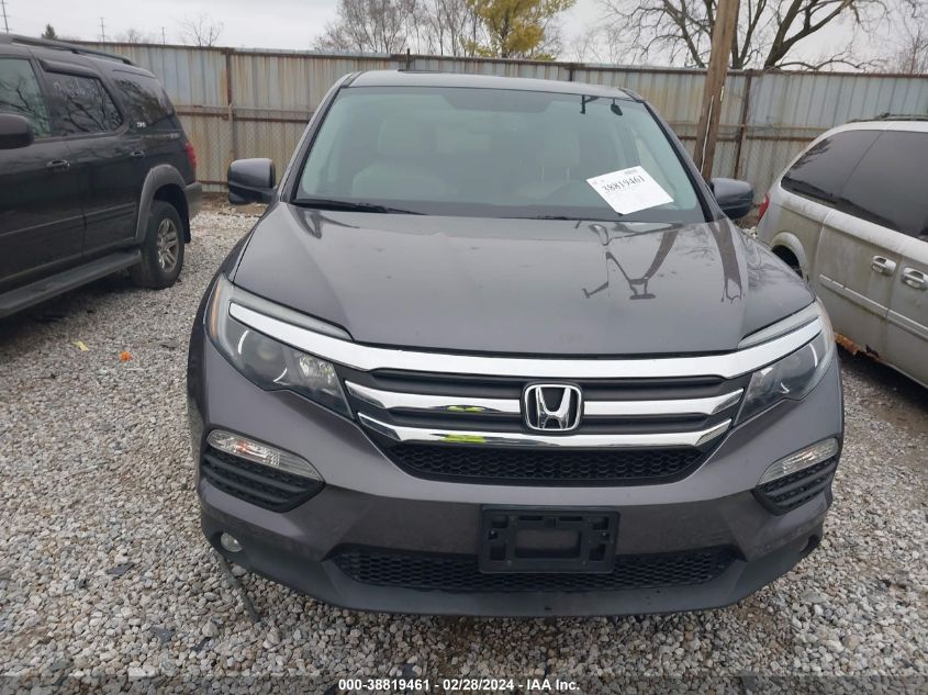 2017 Honda Pilot Ex-L VIN: 5FNYF6H59HB088581 Lot: 38819461