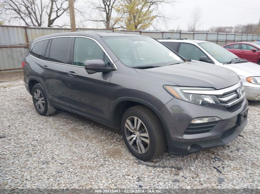 2017 Honda Pilot Ex-L VIN: 5FNYF6H59HB088581 Lot: 38819461