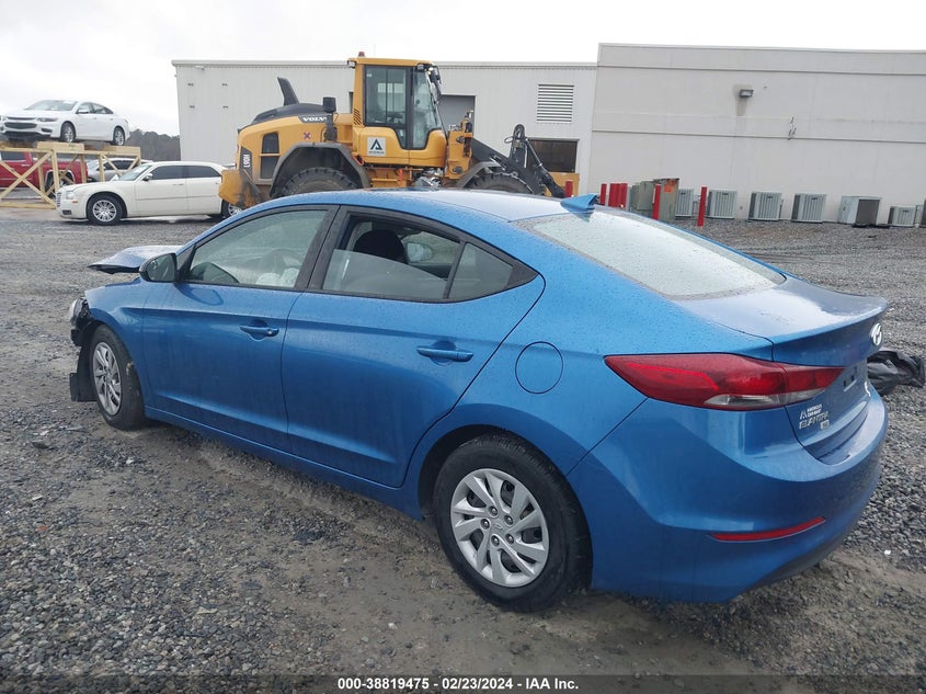 VIN 5NPD74LF1HH177790 2017 HYUNDAI ELANTRA SE
