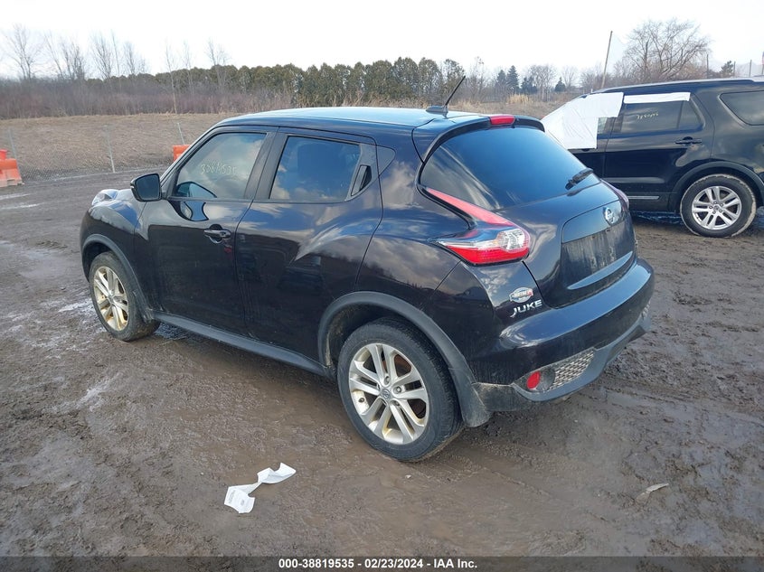 2015 Nissan Juke Sv VIN: JN8AF5MR7FT501732 Lot: 38819535