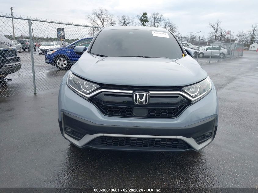 2022 Honda Cr-V Awd Ex VIN: 2HKRW2H5XNH632256 Lot: 38819681