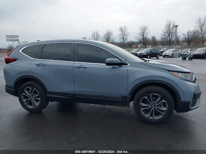 2022 Honda Cr-V Awd Ex VIN: 2HKRW2H5XNH632256 Lot: 38819681