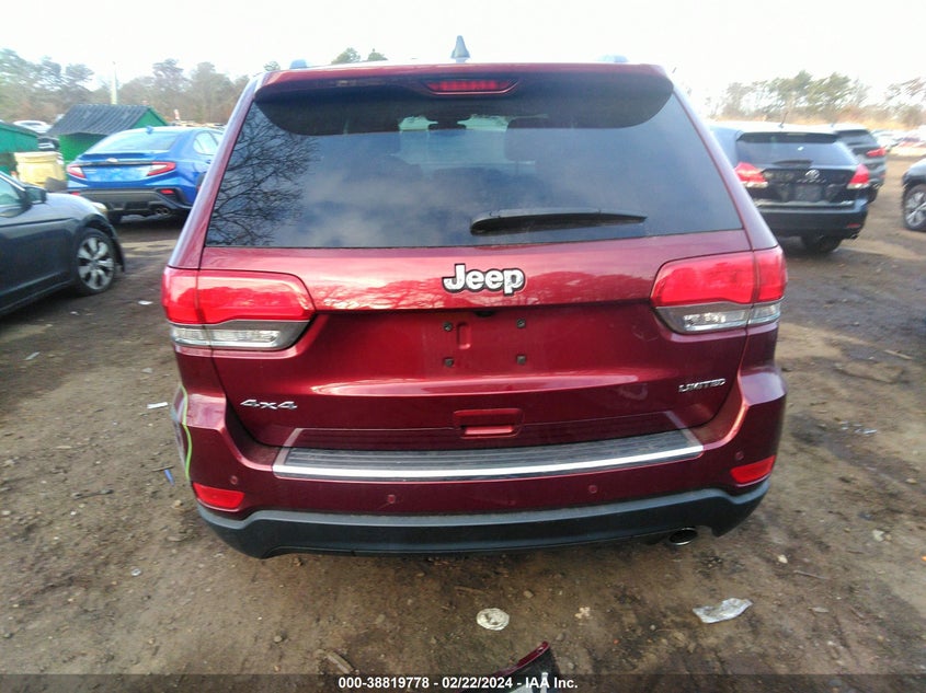 2019 JEEP GRAND CHEROKEE LIMITED - 1C4RJFBG2KC762054
