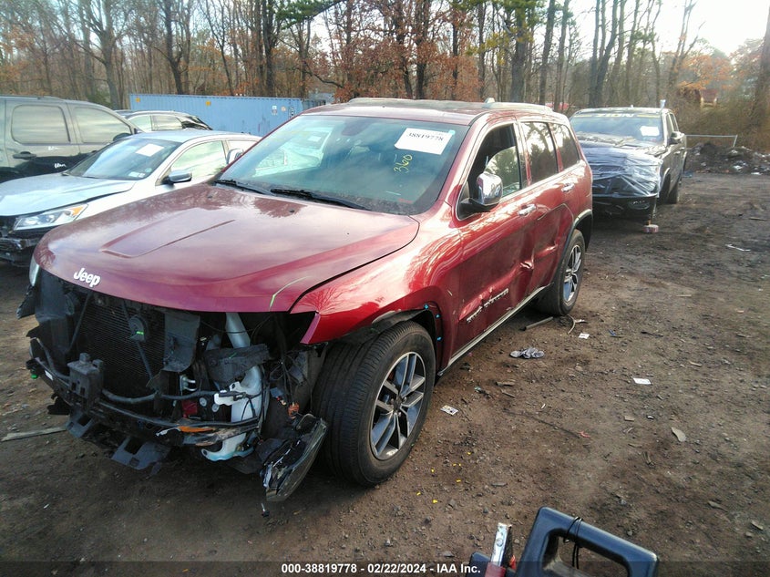 2019 JEEP GRAND CHEROKEE LIMITED - 1C4RJFBG2KC762054