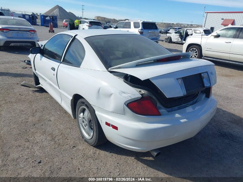2005 Pontiac Sunfire VIN: 3G2JB12FX5S154175 Lot: 38819796