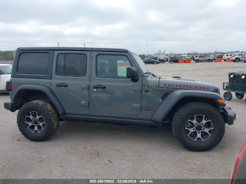 2021 Jeep Wrangler Unlimited Rubicon 4X4 VIN: 1C4HJXFN5MW615478 Lot: 38819802