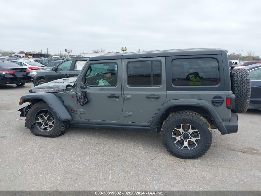 2021 Jeep Wrangler Unlimited Rubicon 4X4 VIN: 1C4HJXFN5MW615478 Lot: 38819802