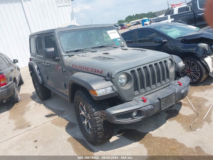 2021 Jeep Wrangler Unlimited Rubicon 4X4 VIN: 1C4HJXFN5MW615478 Lot: 38819802