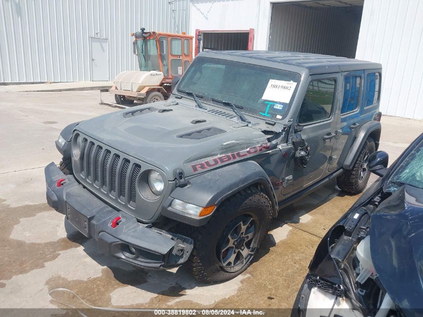 2021 Jeep Wrangler Unlimited Rubicon 4X4 VIN: 1C4HJXFN5MW615478 Lot: 38819802