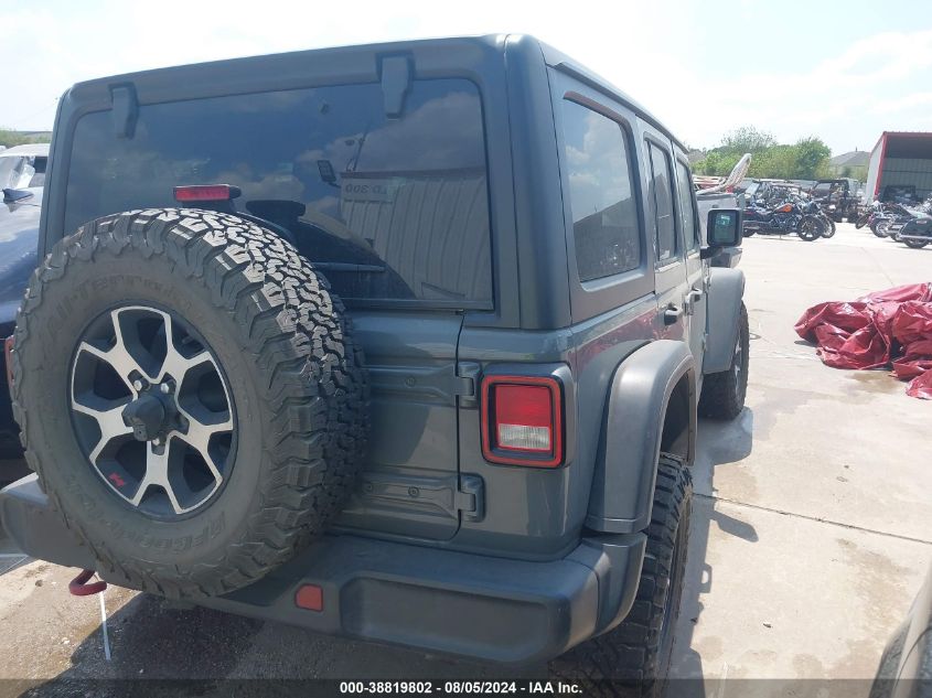 2021 Jeep Wrangler Unlimited Rubicon 4X4 VIN: 1C4HJXFN5MW615478 Lot: 38819802