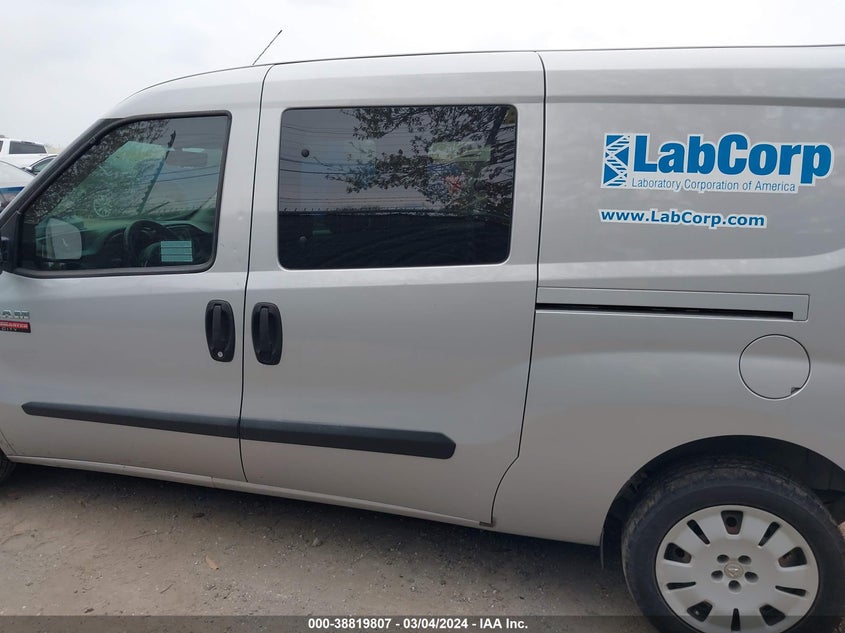 2017 RAM PROMASTER CITY TRADESMAN SLT - ZFBERFBB3H6D43932