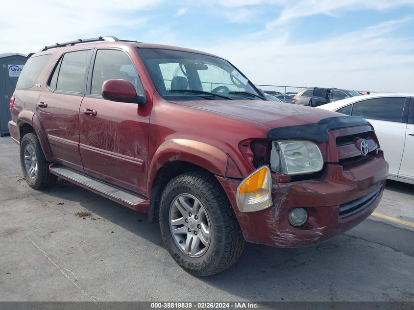 2007 Toyota Sequoia Sr5 V8 VIN: 5TDZT34A37S284315 Lot: 38819839