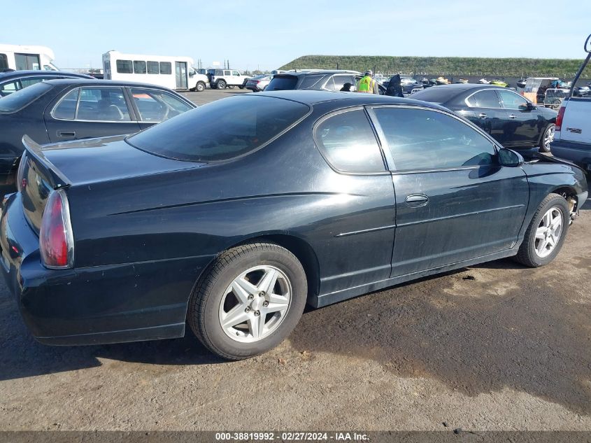 2004 Chevrolet Monte Carlo Ss VIN: 2G1WX12K849125195 Lot: 38819992