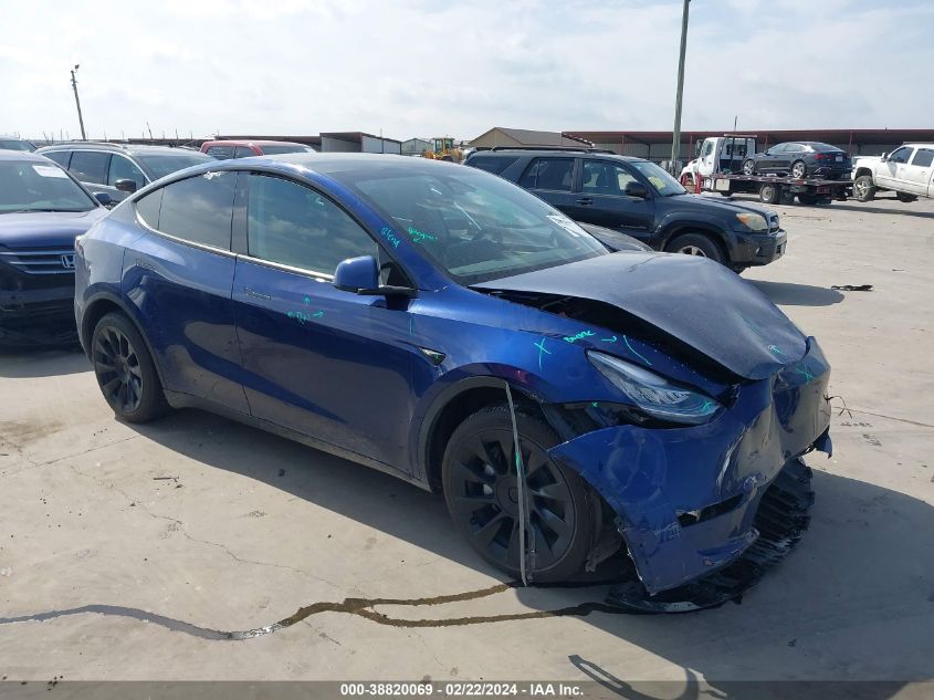 2023 TESLA MODEL Y AWD/LONG RANGE DUAL MOTOR ALL-WHEEL DRIVE - 7SAYGDEE8PA158267