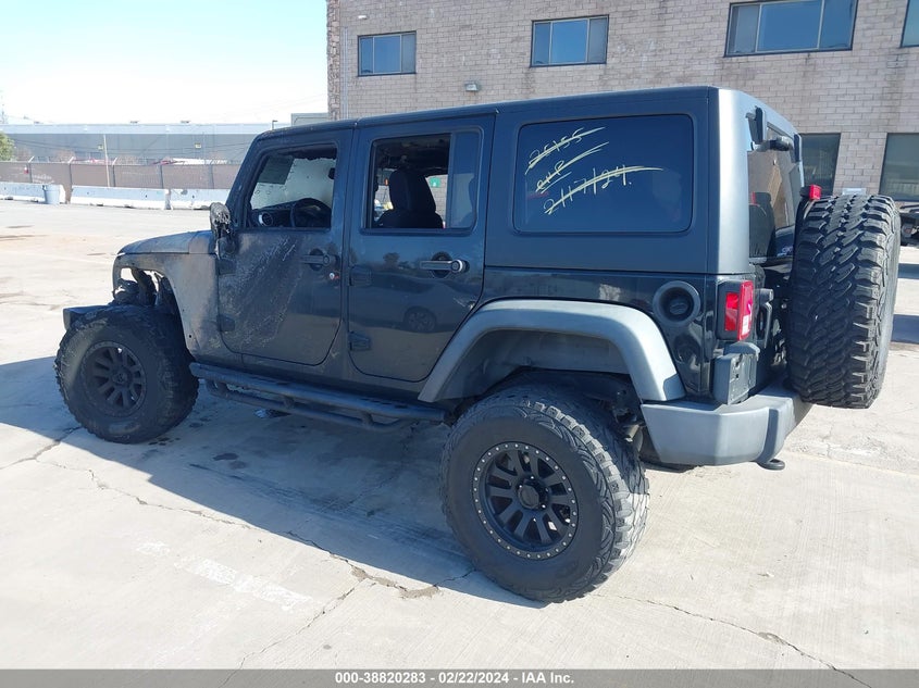 2013 JEEP WRANGLER UNLIMITED RUBICON - 1C4HJWFGXDL668593