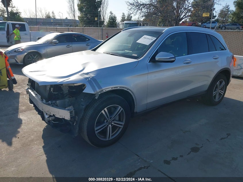 VIN W1N0G8EB3LF756923 2020 MERCEDES-BENZ GLC 300 4MATIC