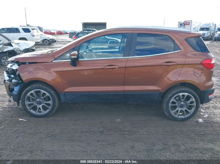 2018 Ford Ecosport Titanium VIN: MAJ6P1WL8JC216505 Lot: 38820343