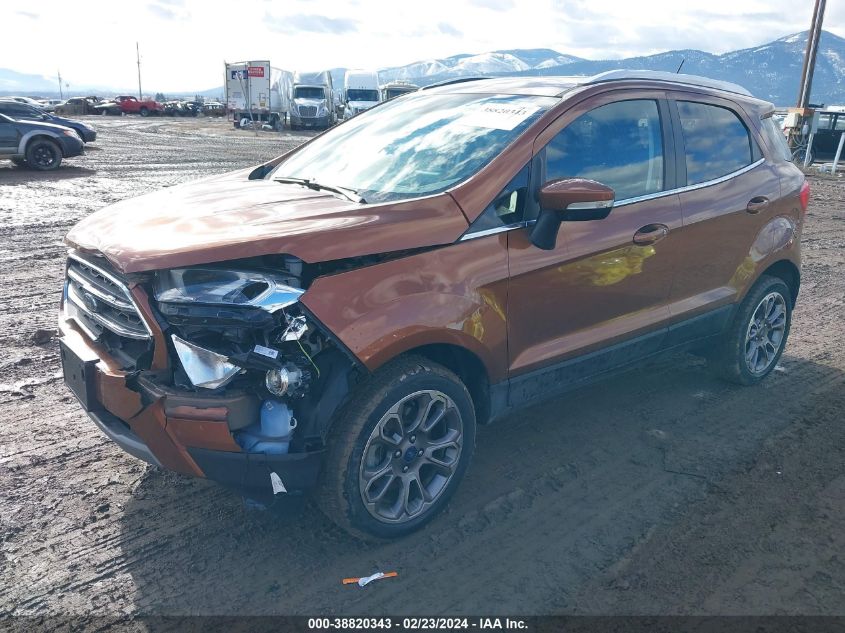 2018 Ford Ecosport Titanium VIN: MAJ6P1WL8JC216505 Lot: 38820343