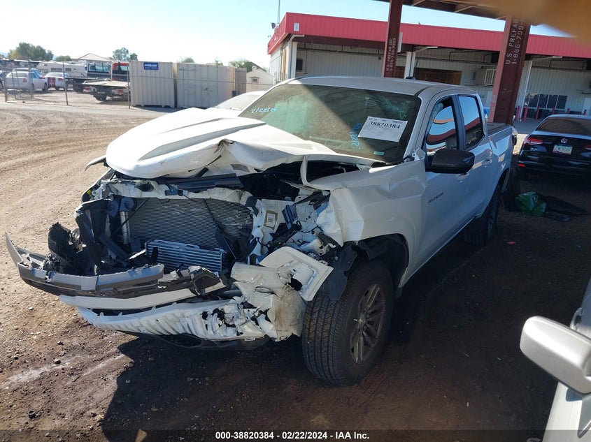 2023 CHEVROLET COLORADO 2.7L I4 FI DOHC 16V (VIN: 1GCPSCEK9P1236171