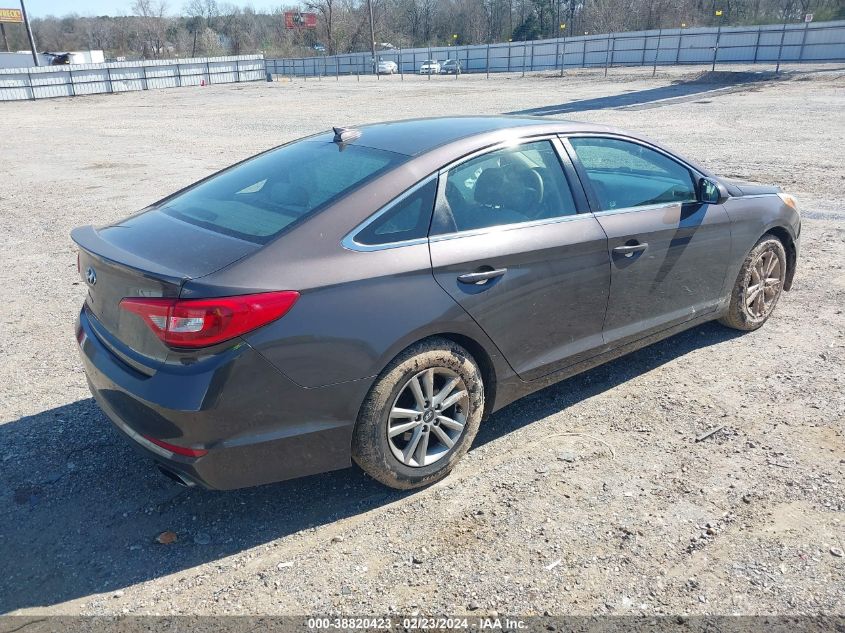 2016 HYUNDAI SONATA SE - 5NPE24AF1GH264691