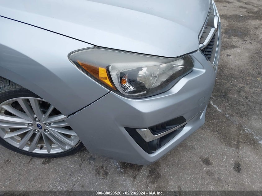 2015 SUBARU IMPREZA 2.0I LIMITED - JF1GJAS68FH019009
