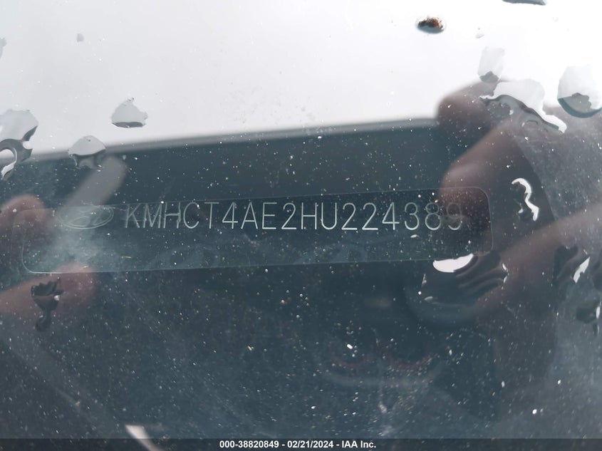 2017 HYUNDAI ACCENT VALUE EDITION - KMHCT4AE2HU224389