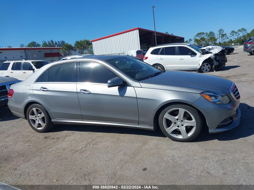 2014 MERCEDES-BENZ E-CLASS VIN: WDDHF8JB9EA784976