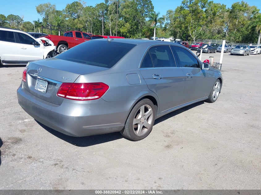 2014 MERCEDES-BENZ E-CLASS VIN: WDDHF8JB9EA784976