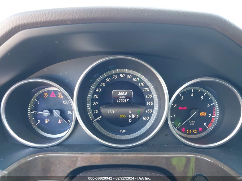 2014 MERCEDES-BENZ E-CLASS VIN: WDDHF8JB9EA784976