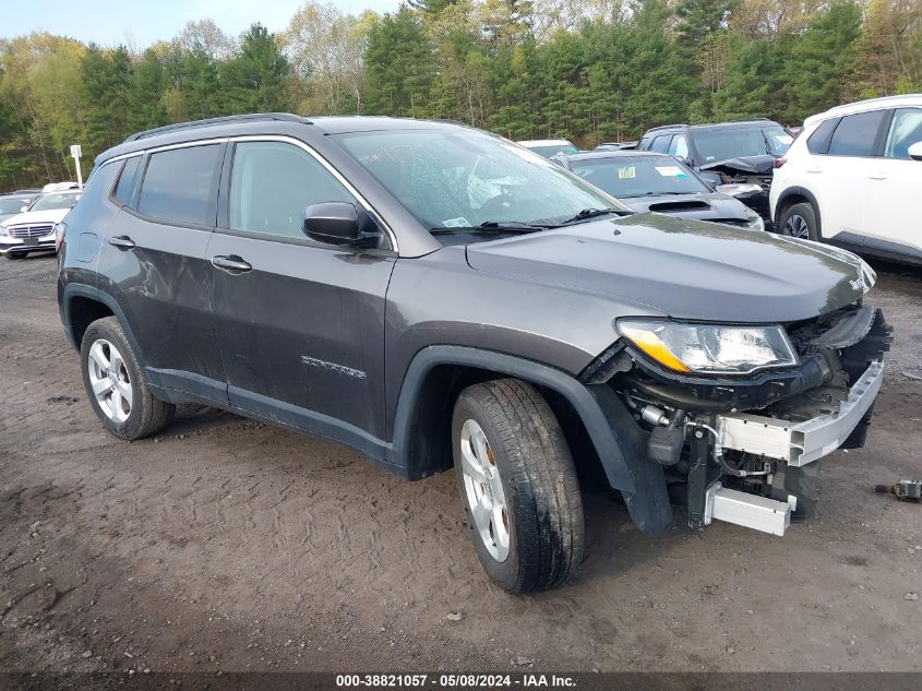 2020 Jeep Compass Latitude 4X4 VIN: 3C4NJDBB2LT148666 Lot: 38821057