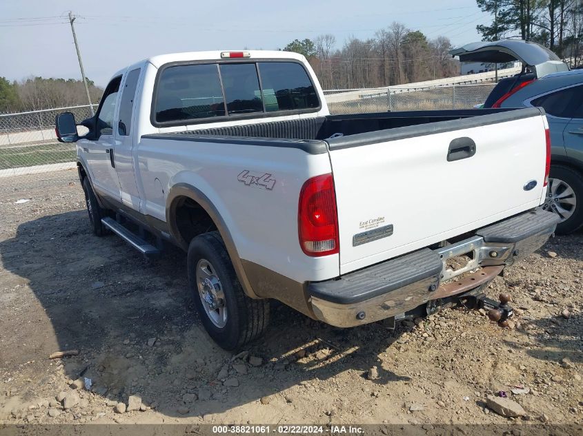 2005 Ford F-250 Lariat/Xl/Xlt VIN: 1FTSX21505EC11610 Lot: 38821061