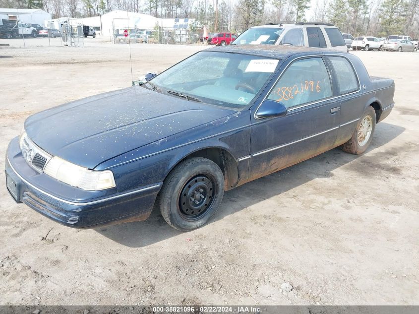1993 Mercury Cougar Xr7 VIN: 1MEPM624XPH672972 Lot: 38821096