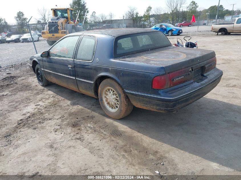 1993 Mercury Cougar Xr7 VIN: 1MEPM624XPH672972 Lot: 38821096