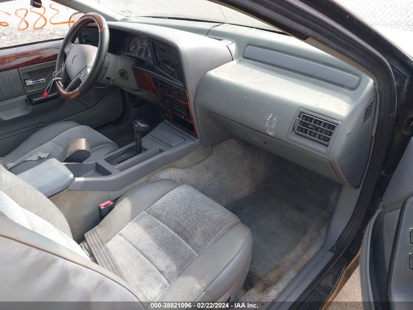 1993 Mercury Cougar Xr7 VIN: 1MEPM624XPH672972 Lot: 38821096