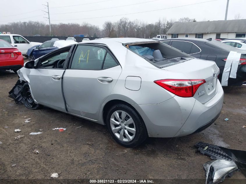 2015 Toyota Corolla Le VIN: 2T1BURHE1FC432029 Lot: 38821123