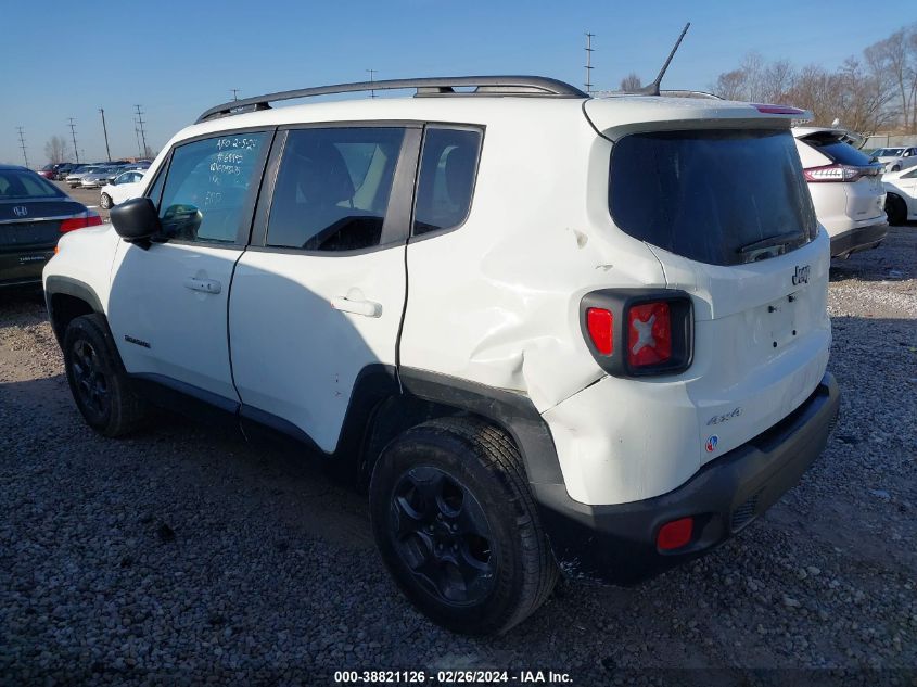 2016 Jeep Renegade Sport VIN: ZACCJBAT0GPD97275 Lot: 38821126