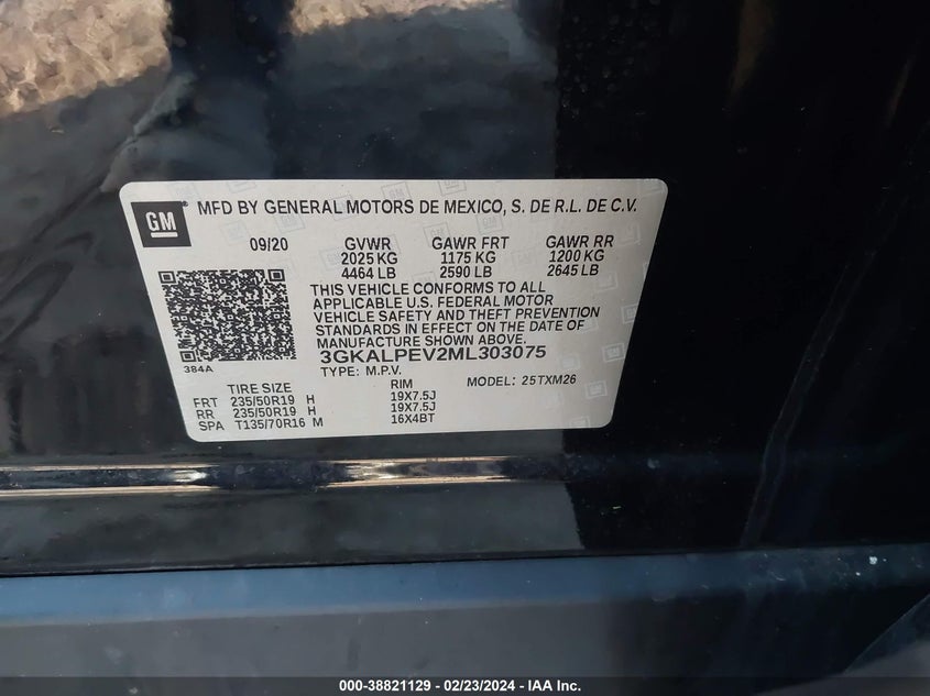 2021 GMC TERRAIN SLT - 3GKALPEV2ML303075