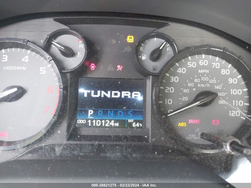 2016 Toyota Tundra Sr 4.6L V8 VIN: 5TFRM5F19GX109101 Lot: 38821275