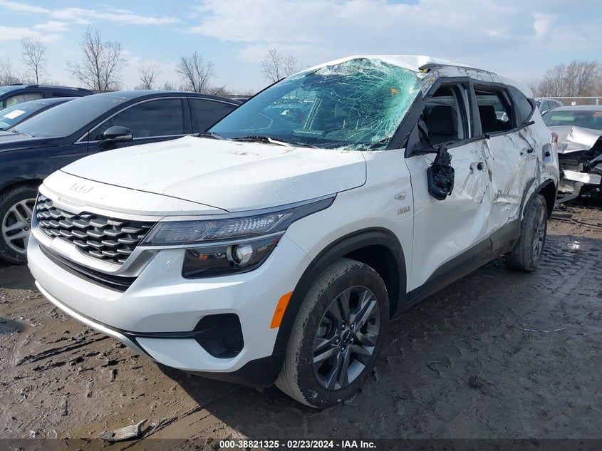 2022 Kia Seltos Lx VIN: KNDEPCAA3N7329428 Lot: 38821325