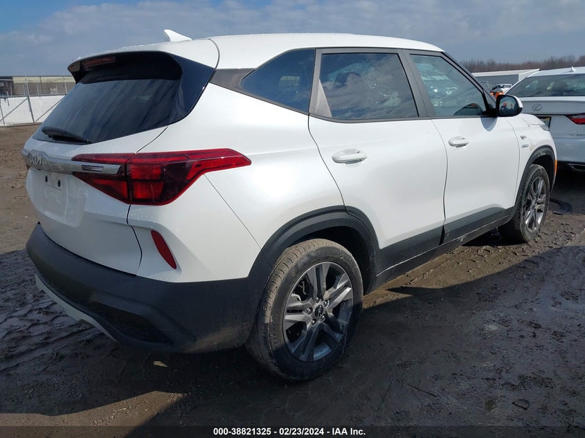 2022 Kia Seltos Lx VIN: KNDEPCAA3N7329428 Lot: 38821325