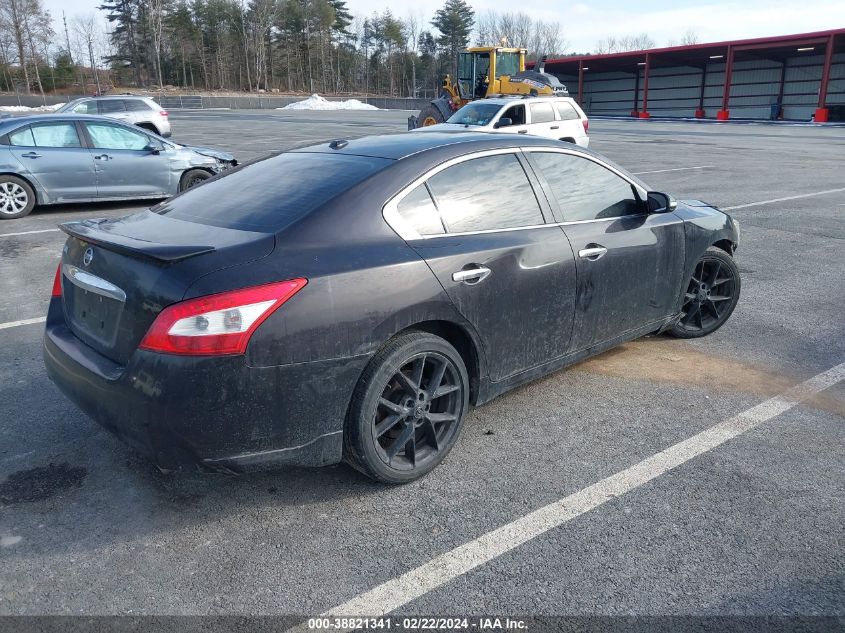 2010 Nissan Maxima 3.5 Sv VIN: 1N4AA5AP4AC873007 Lot: 38821341